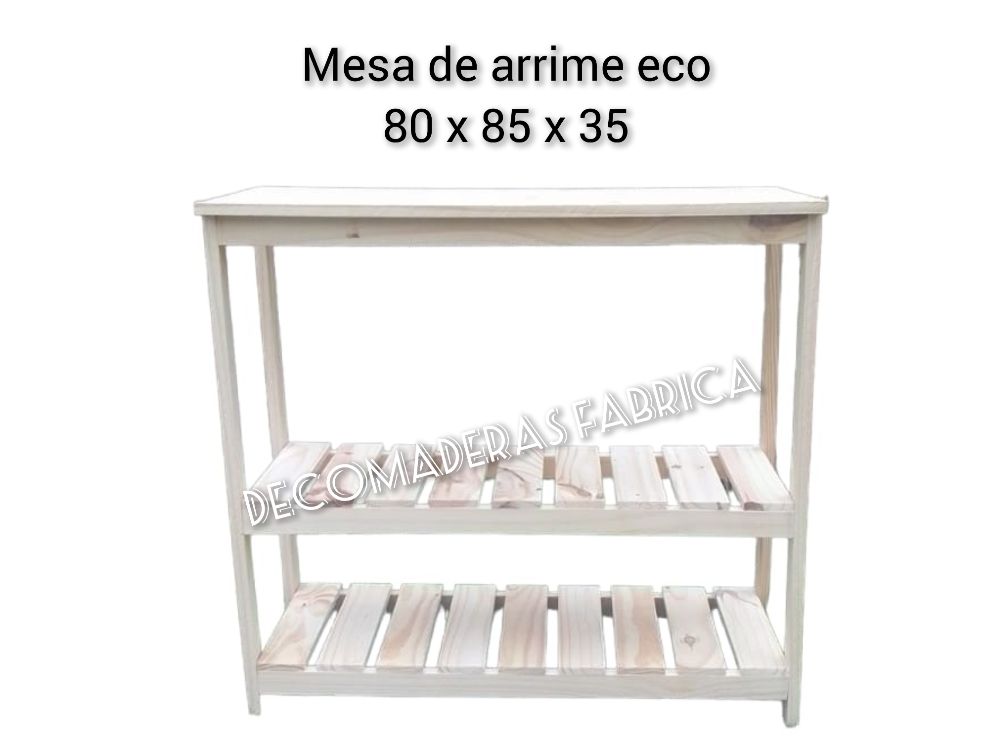 Mesa de arrime eco (1) 80*85*35