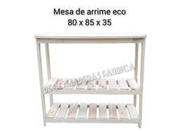 Mesa de arrime eco (1) 80*85*35