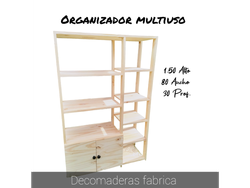 Organizador multiuso 1.50 alto x:80 x30