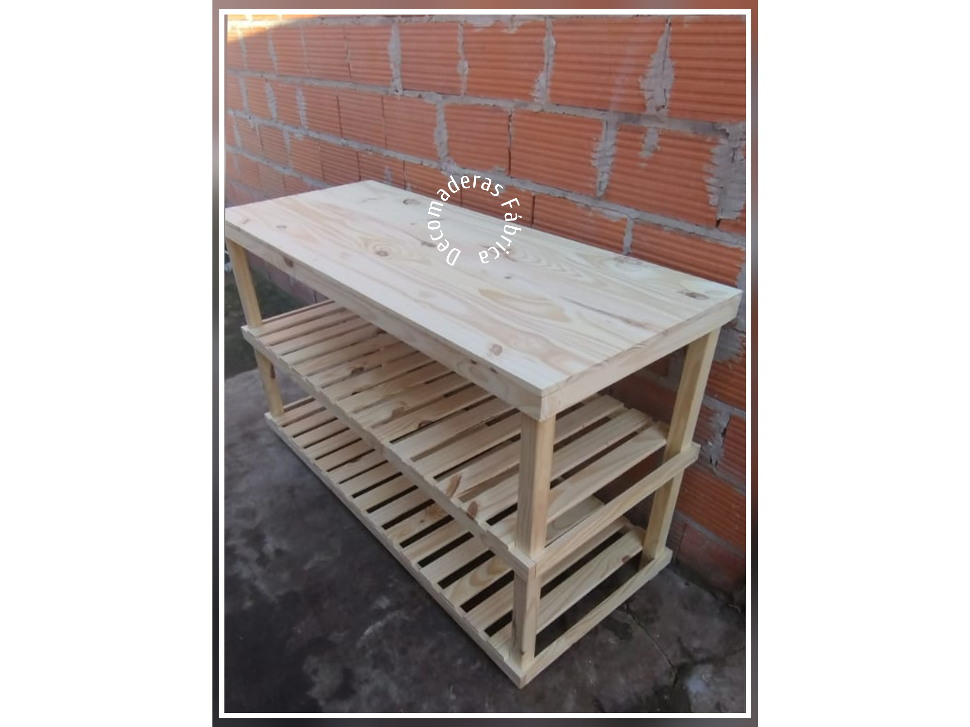 Mesa isla max doble bandeja  reforzada 150 x 60b