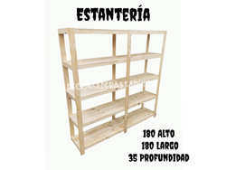 Estanterías placa