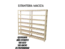 Estanteria placa 180*25*180