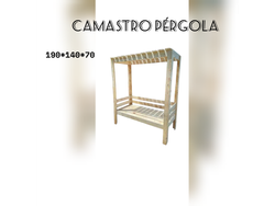 Sillo pérgola con techo 180*140*70