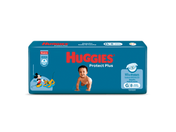 Pañales Huggies Protect Plus G X 8 Unidades