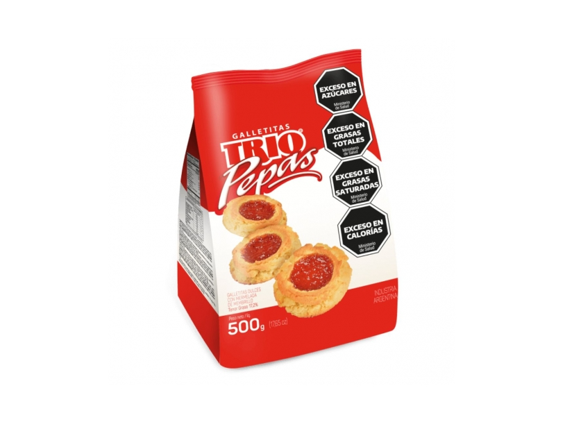 Galletitas Trio pepas 500gr