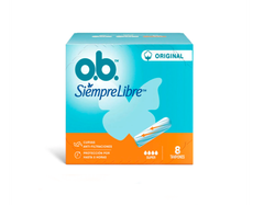 OB absorción super x 8 unidades