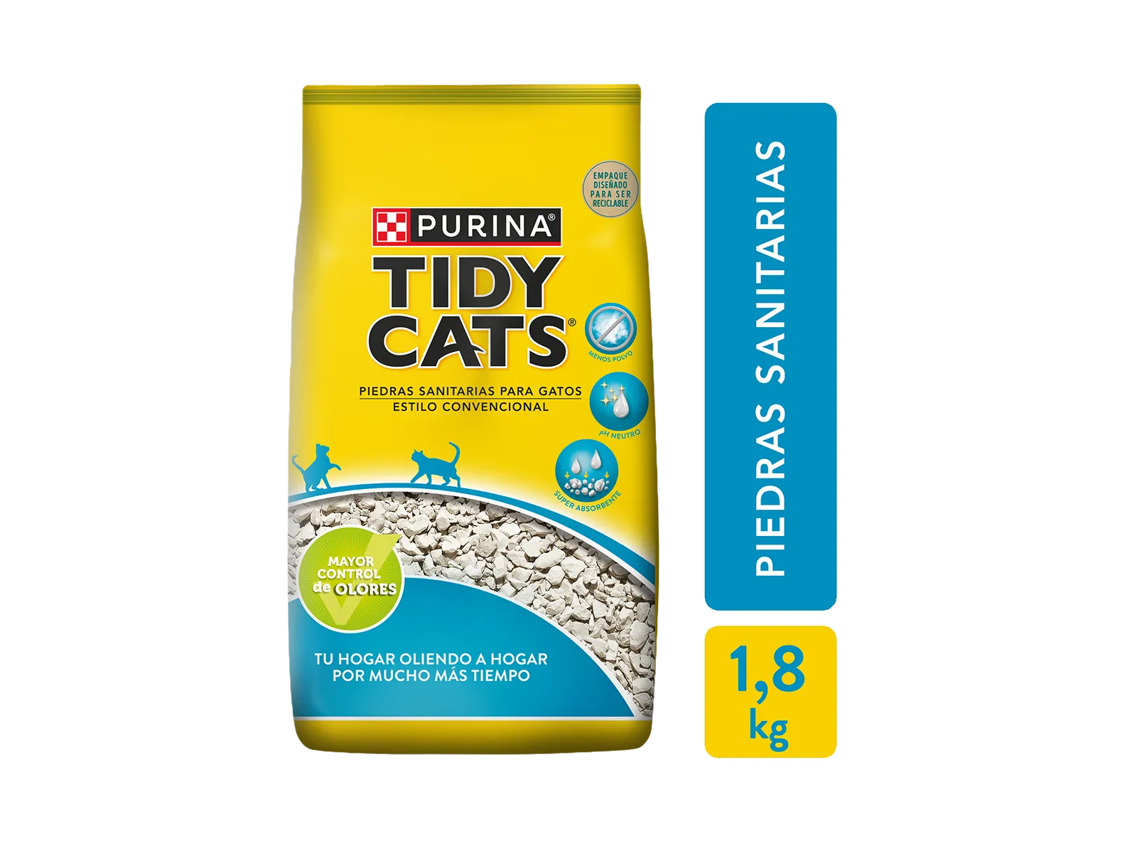 Piedras sanitarias para gato Tidy Cats