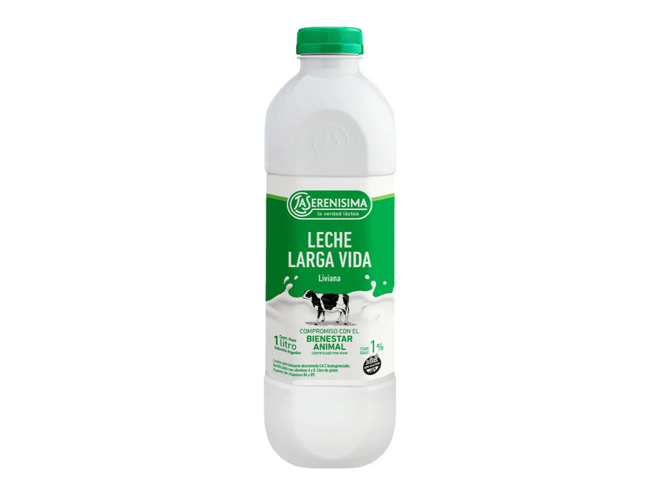 Leche Descremada Larga Vida Liviana 1 L