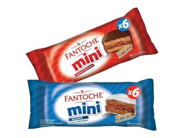 Alfajor Fantoche Mini Pack x 6 Unidades