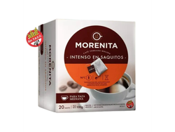 Cafe La Morenita Intenso x 20 saquitos
