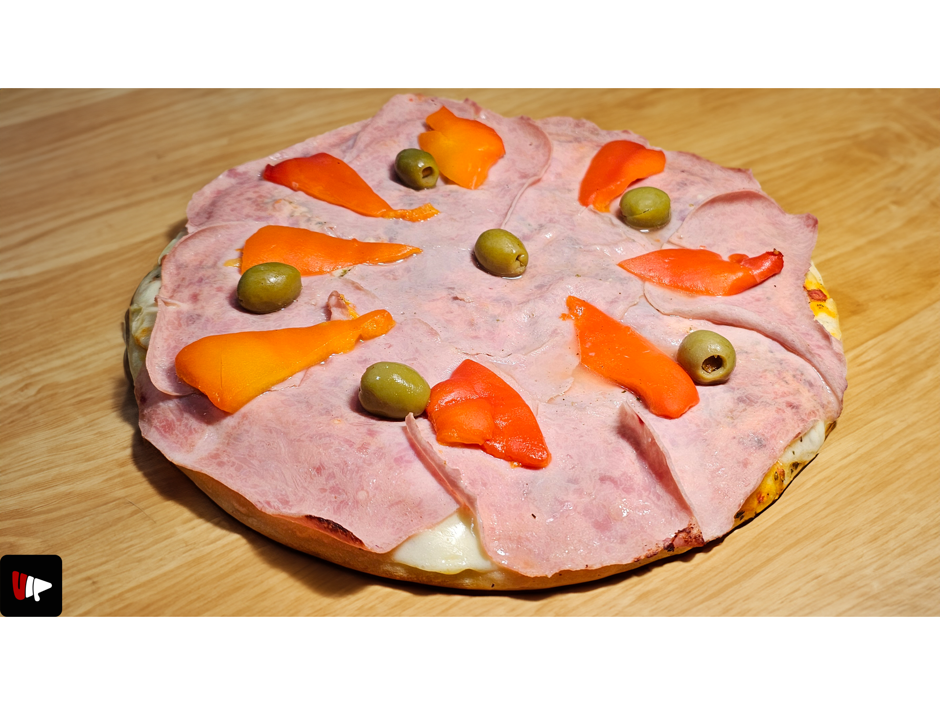 Pizza Jamon & Morron