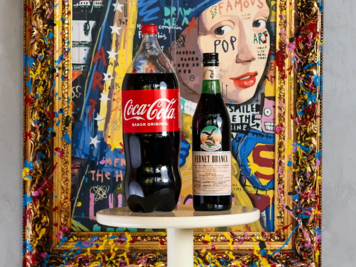 Fernet 750ml + Coca Cola 2L