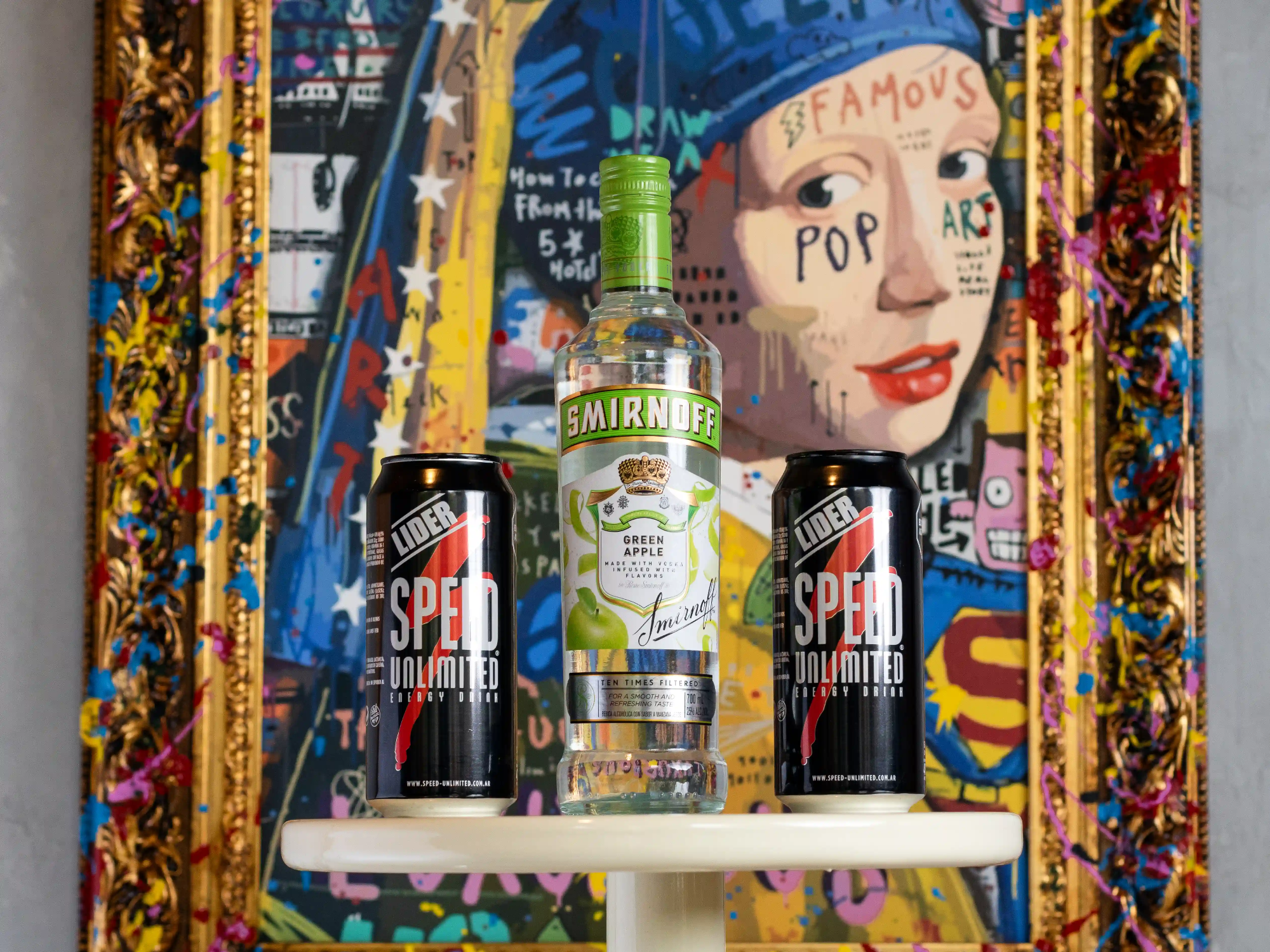 Smirnoff Sab 700ml + 2 Speed XL