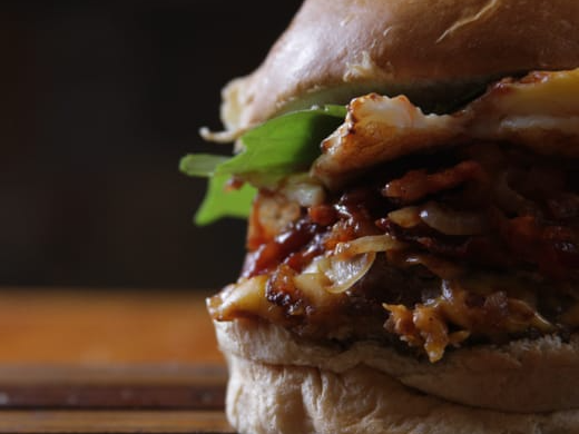 Super 8 barbacoa con papas