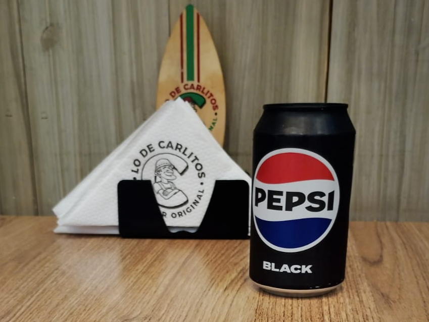 Pepsi black lata