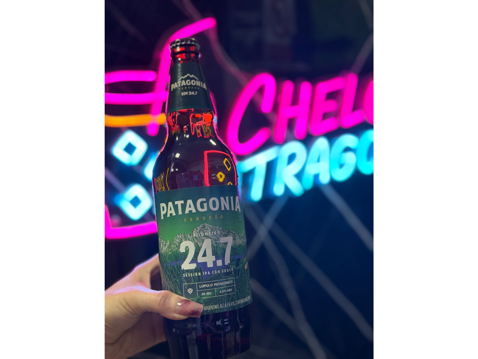 PATAGONIA BOTELLA de CHELO TRAGOS