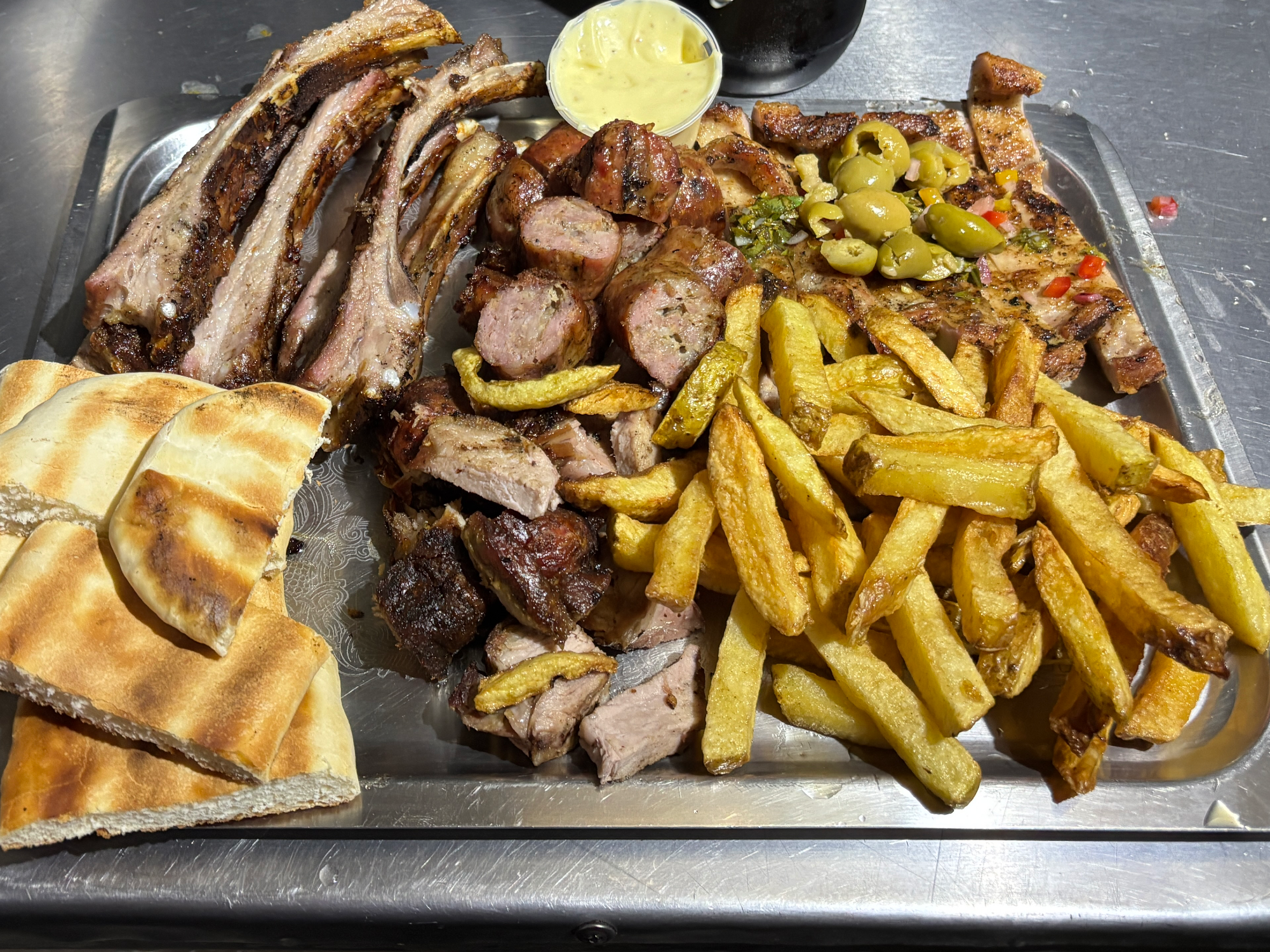 Asadito de cerdo para 4 personas