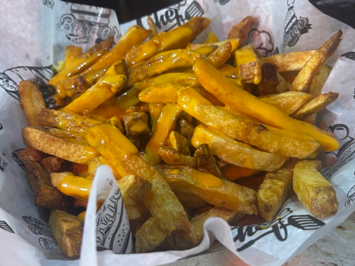 350 gramos de papas fritas