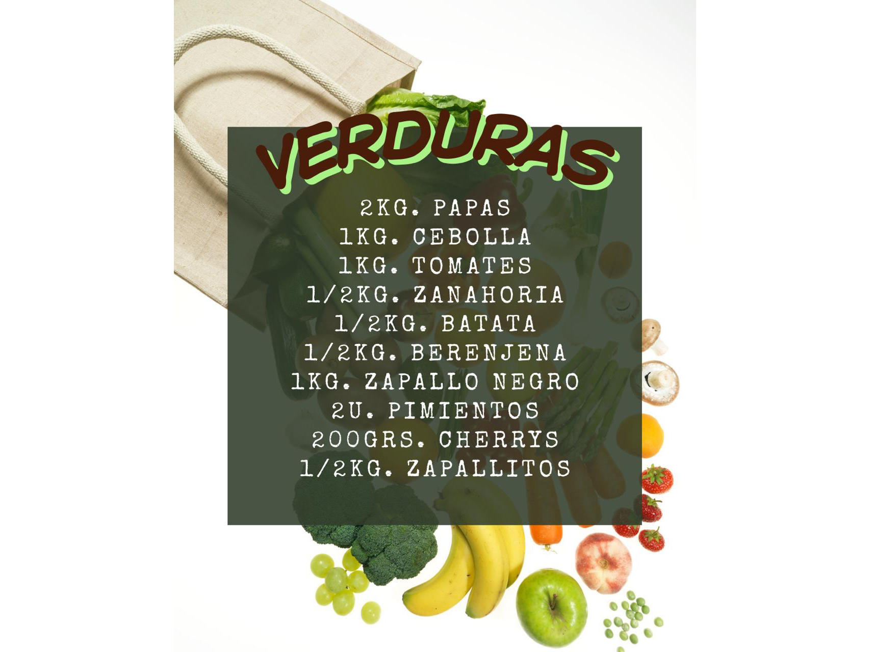 VERDURAS