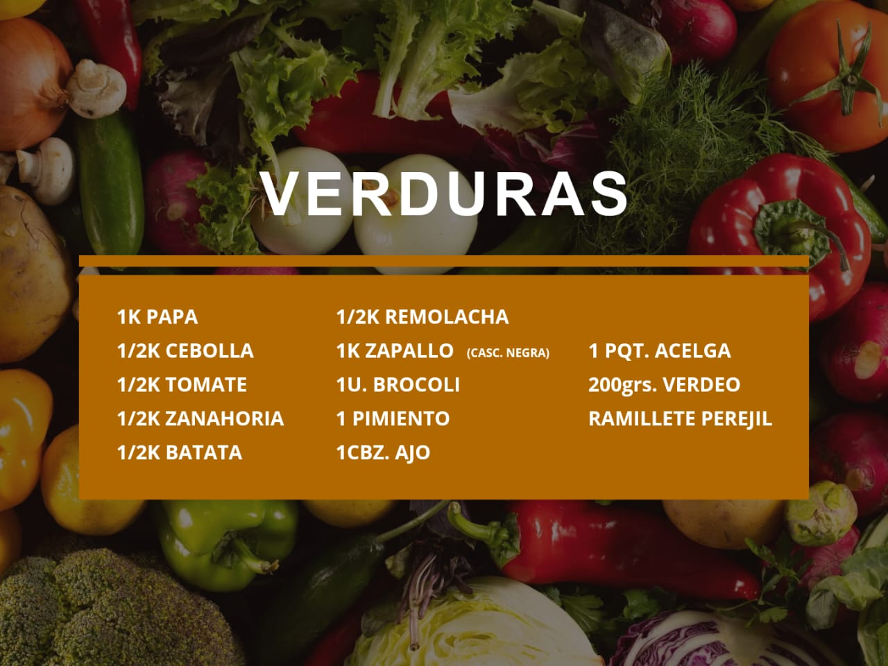 VERDURAS