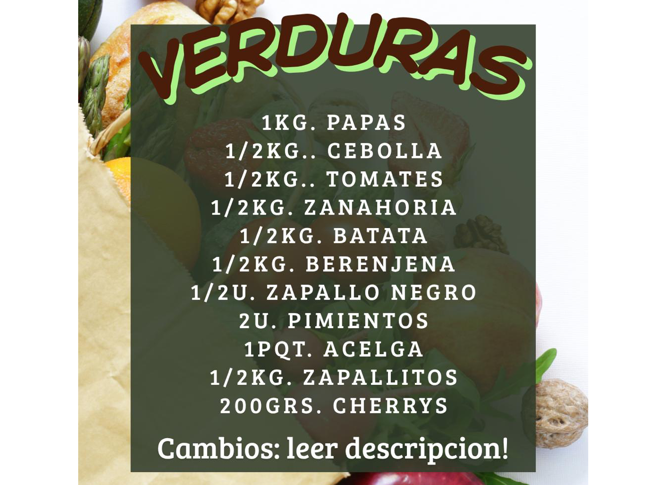 VERDURAS
