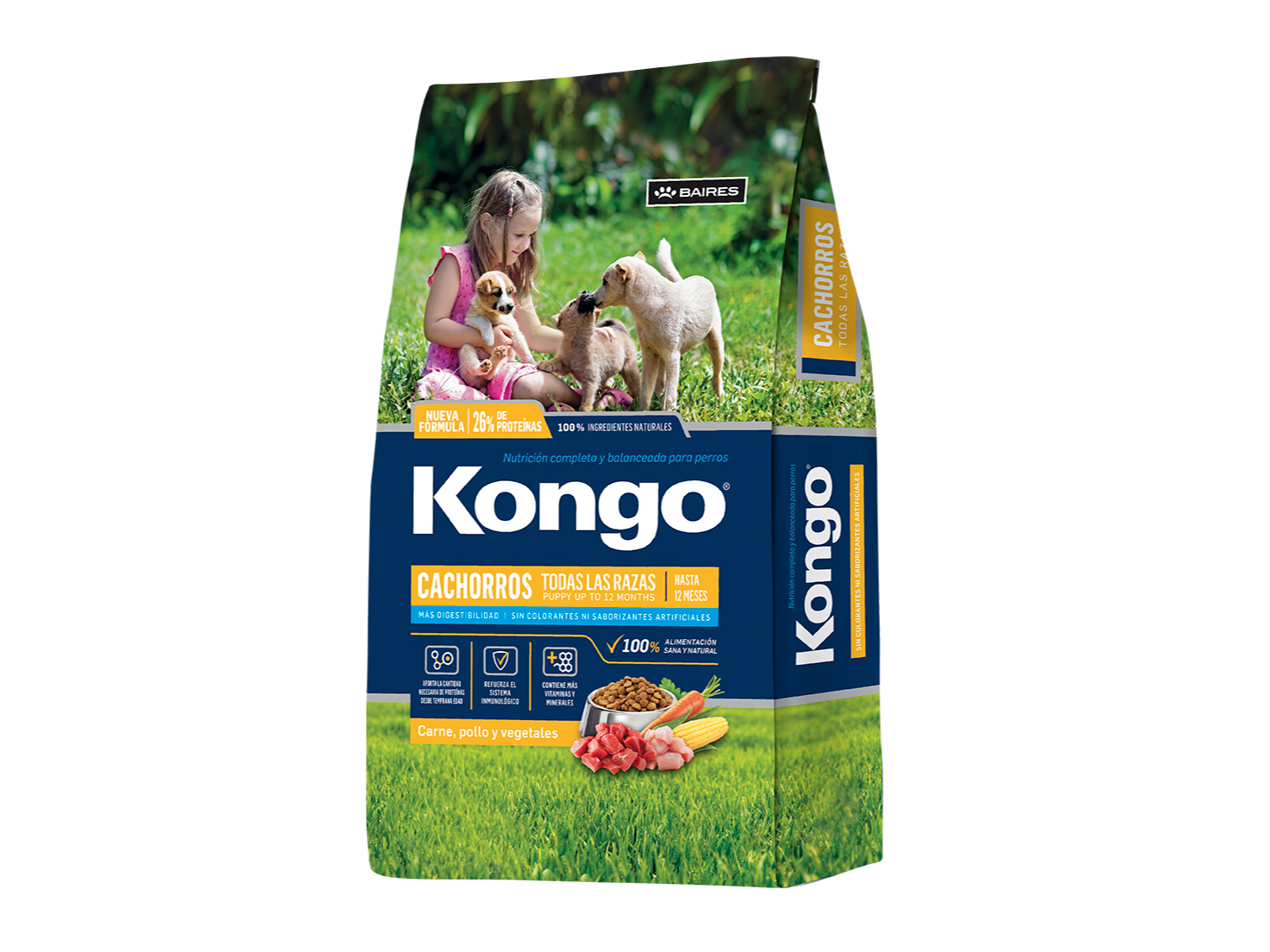 Kongo Natural Cachorros 21Kg