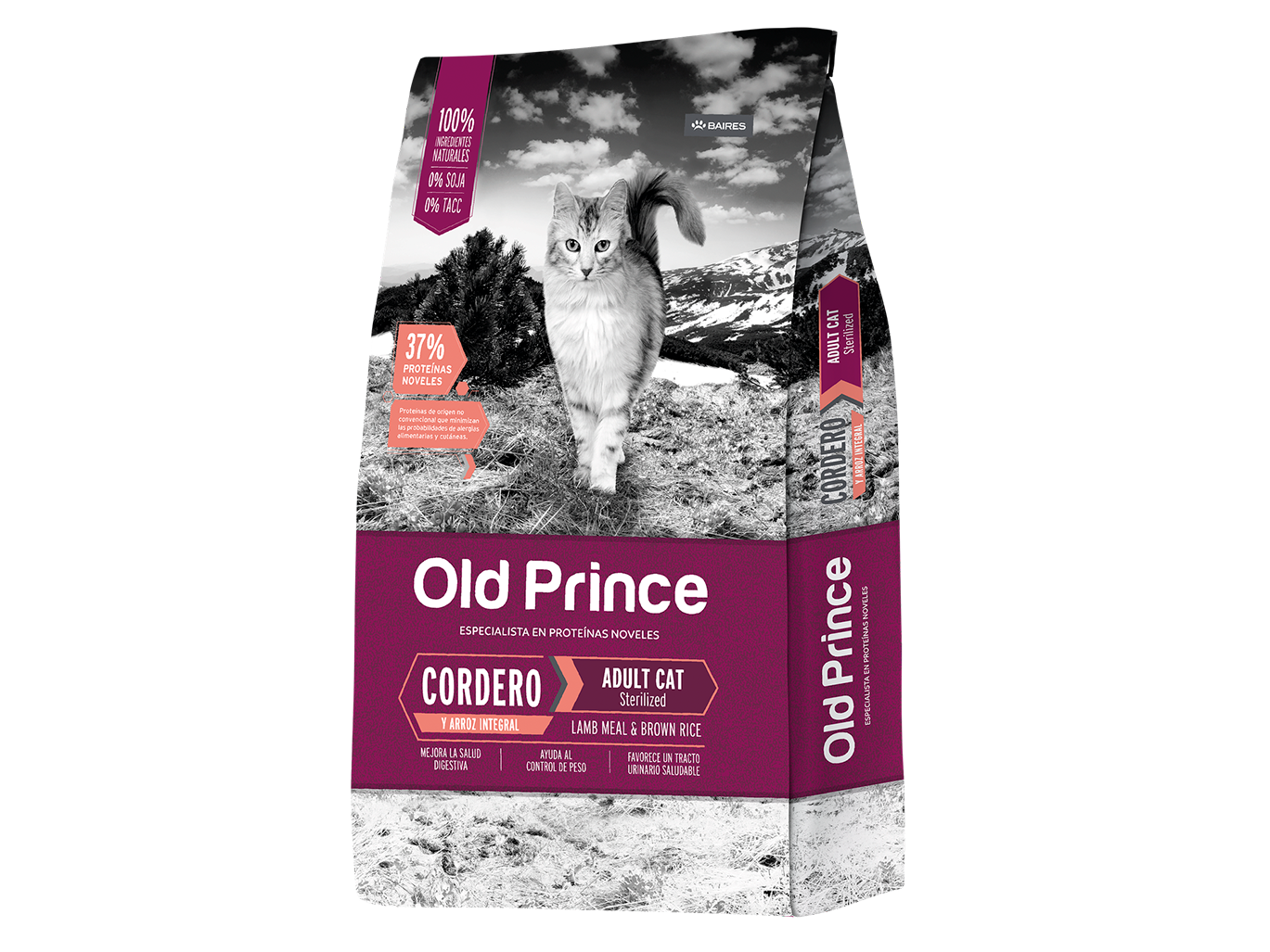 Old Prince NOVEL Cordero & Arroz Gato esterilizado