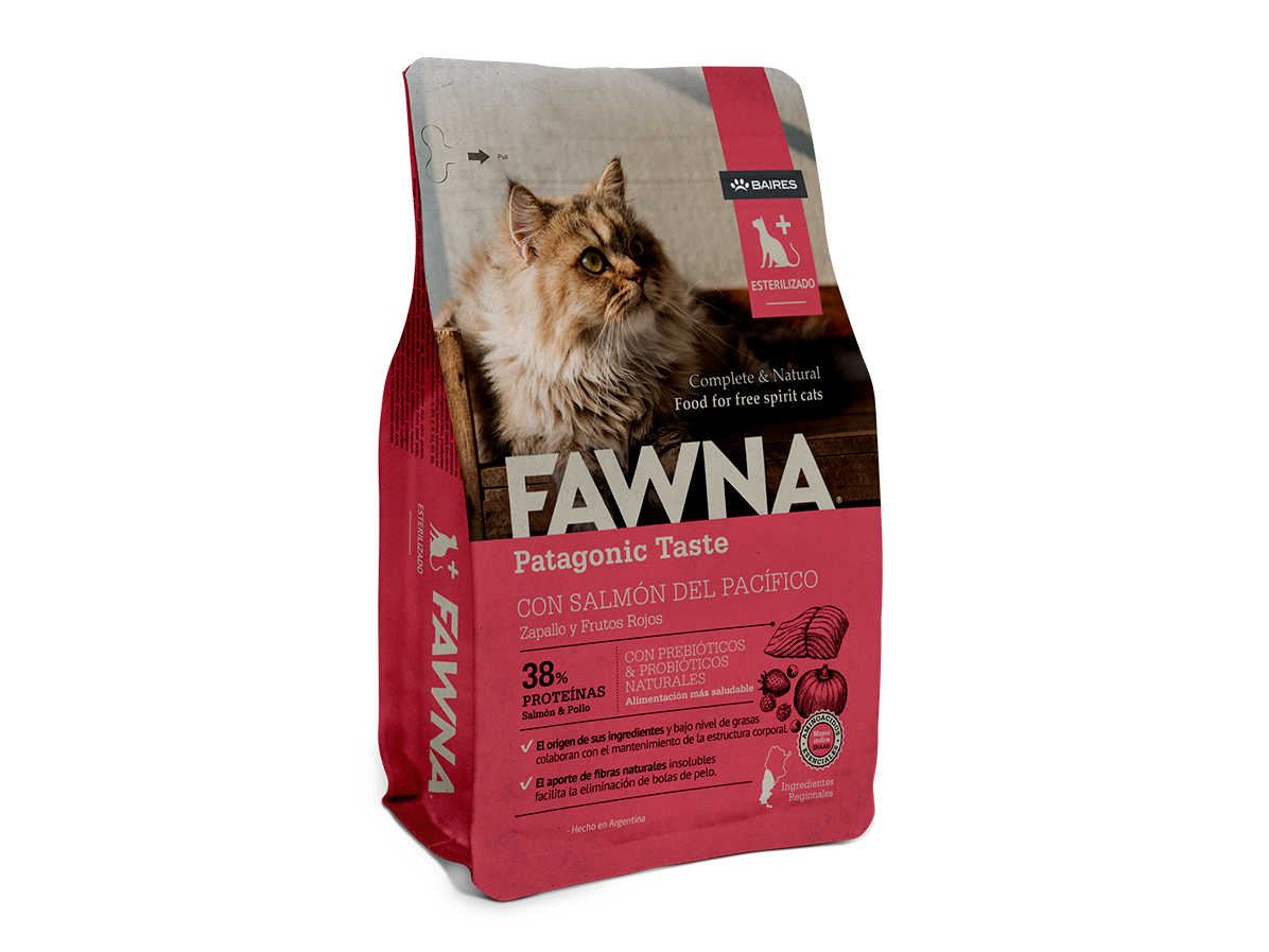 Fawna Gato Adulto Esterilizado (Proteína de Salmón)