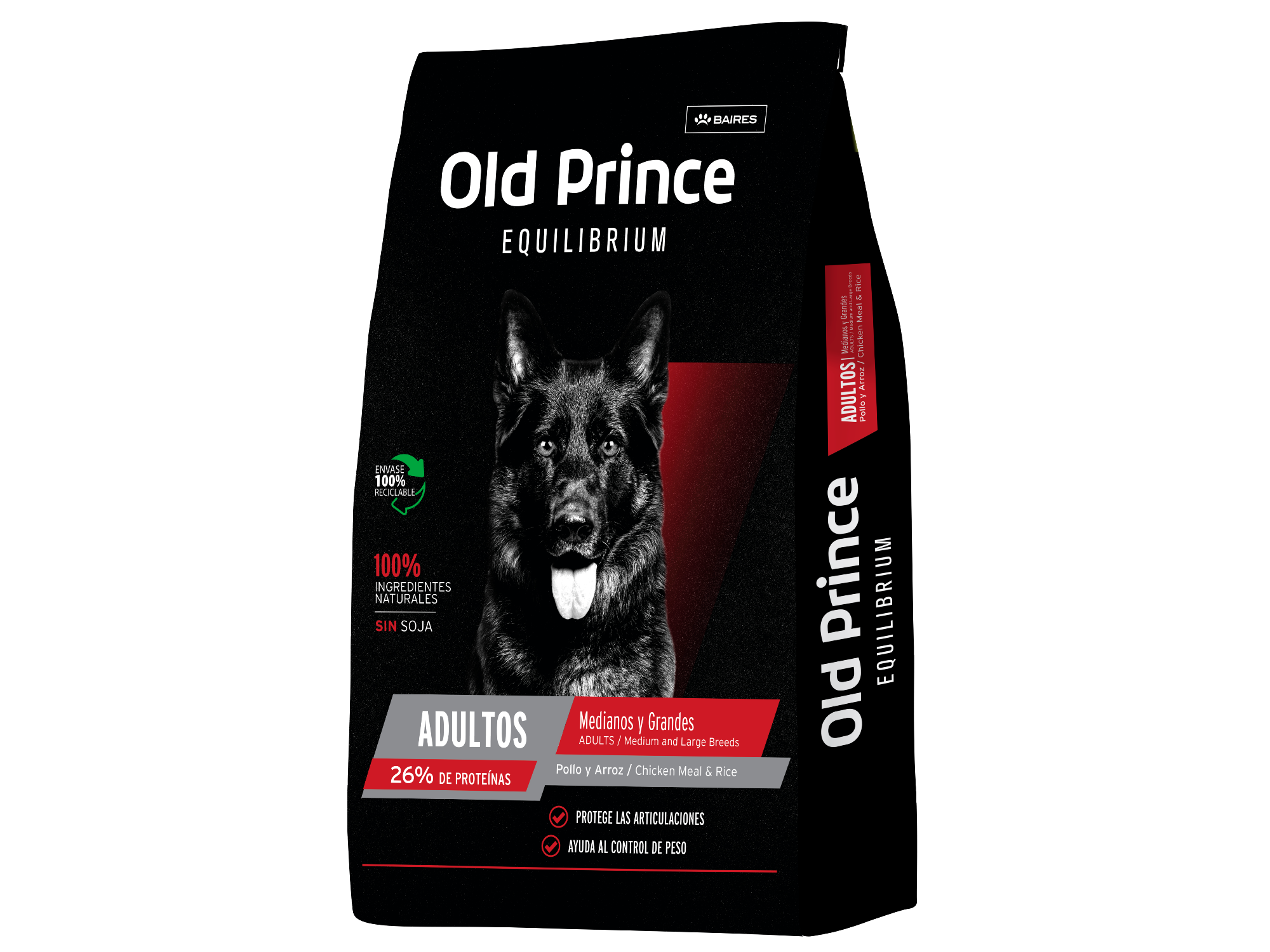 Old Prince Equilibrium Adultos M y G  20Kg