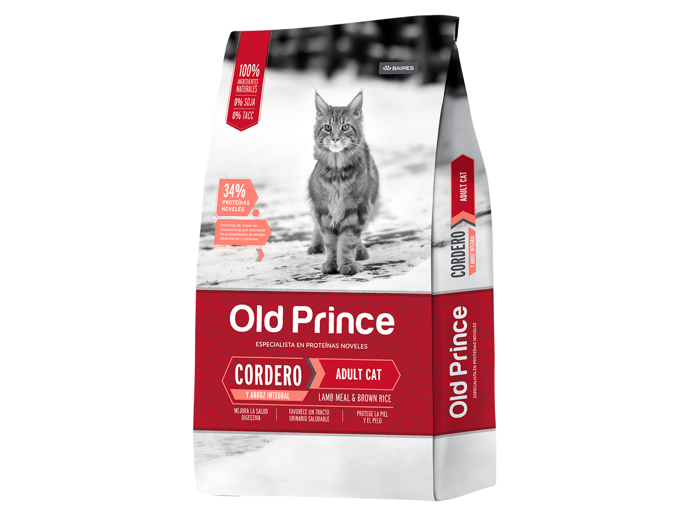 Old Prince Novel Cordero Gato Adulto