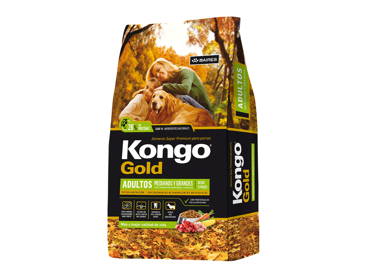Kongo Gold Natural Adultos 21Kg