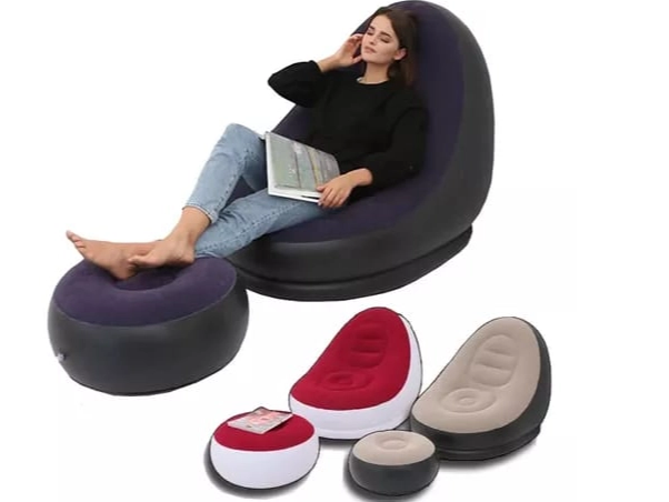 POOF INFLABLE CON POSA PIES - COD.: 1339