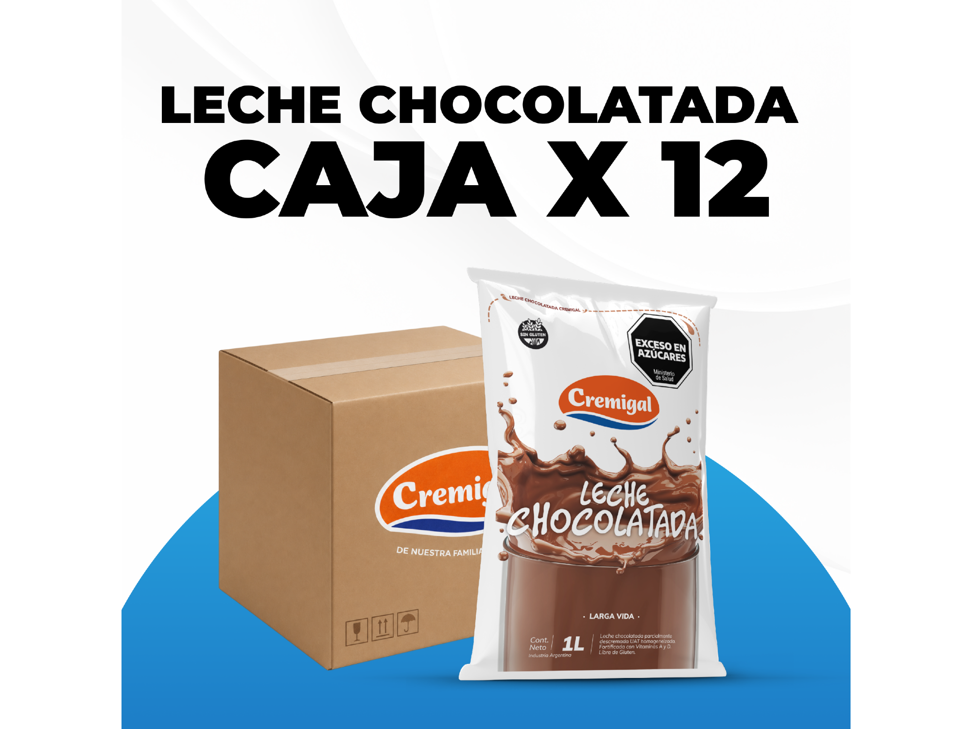 LECHE CHOCOLATADA LARGA VIDA