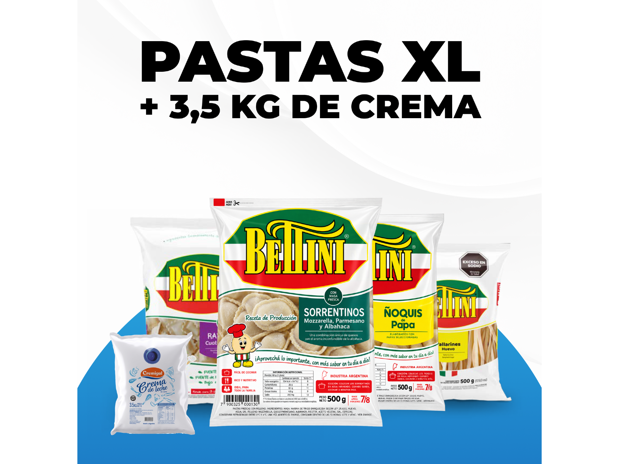 COMBO XL de Lacteos y fiambres avenida mayorista