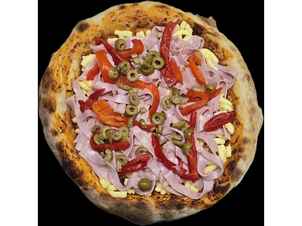 Jamon Cocido y Morrones