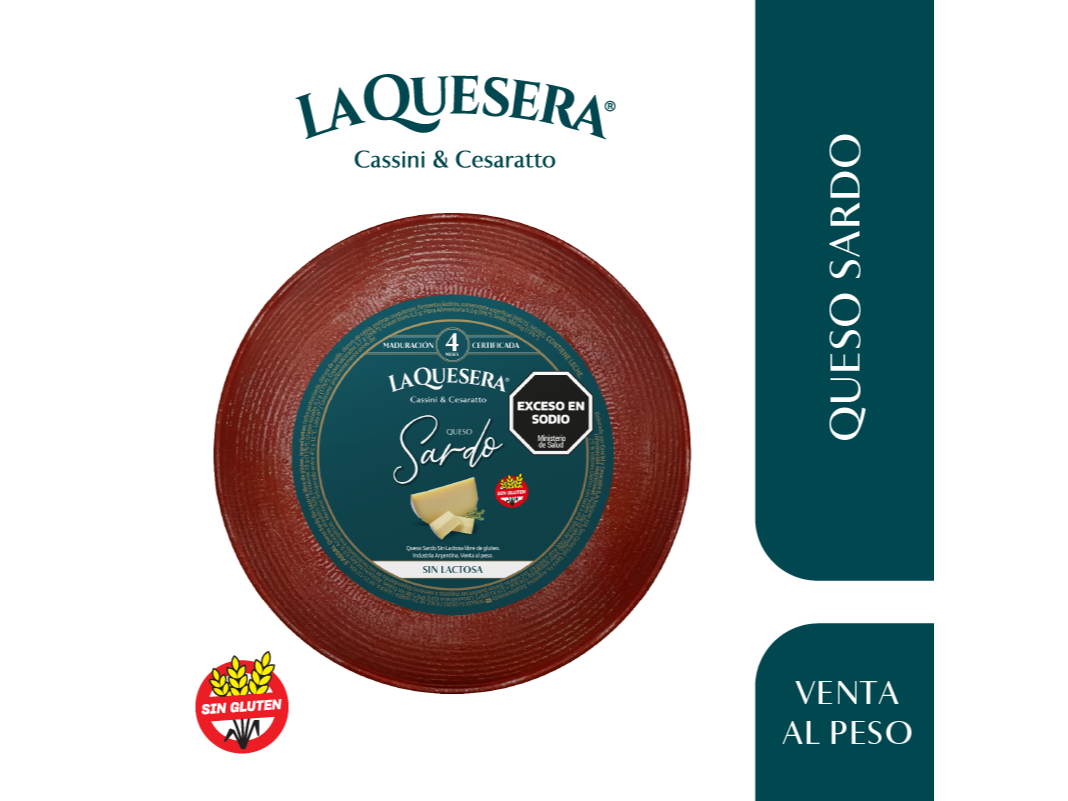 SARDO LA QUESERA HORMA SIN LACTOSA