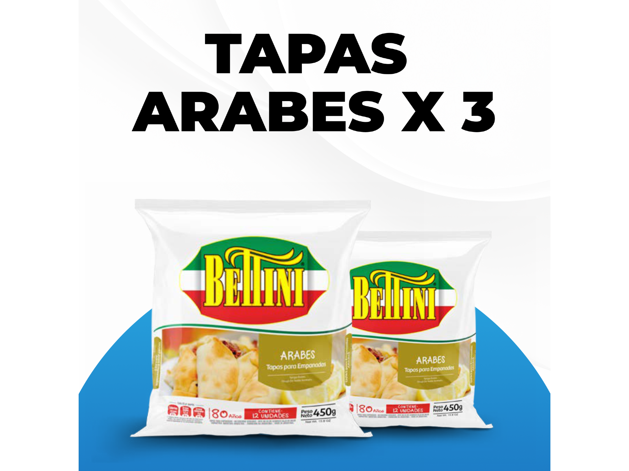 TAPAS ARABES X 3