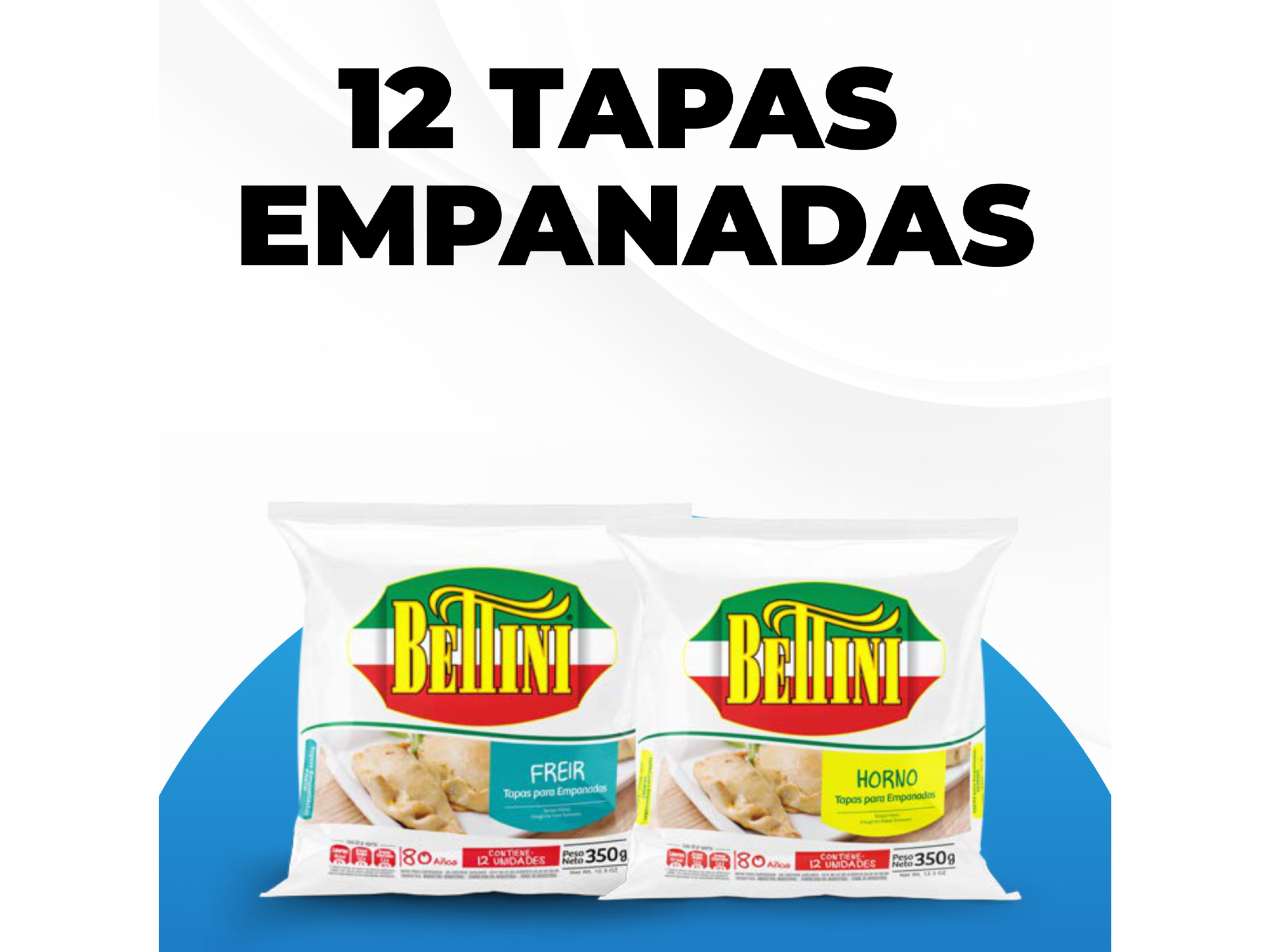 12 TAPAS EMPANADAS SURTIDAS