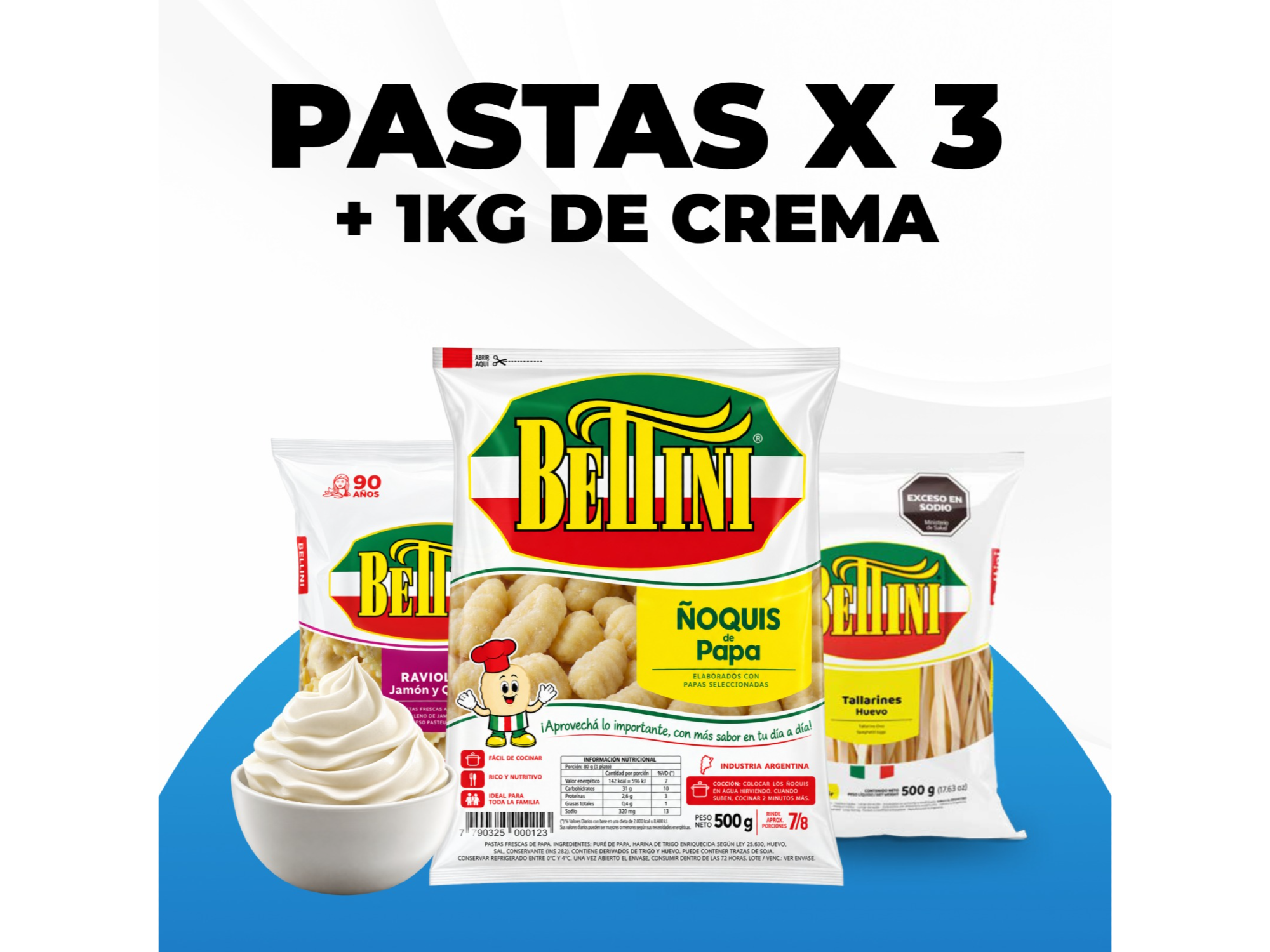 COMBO SURTIDO de Lacteos y fiambres avenida mayorista