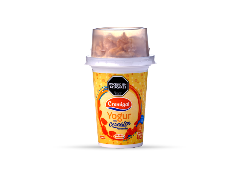 YOGUR X 3U  C/CEREALES O ARITOS FRUTALES