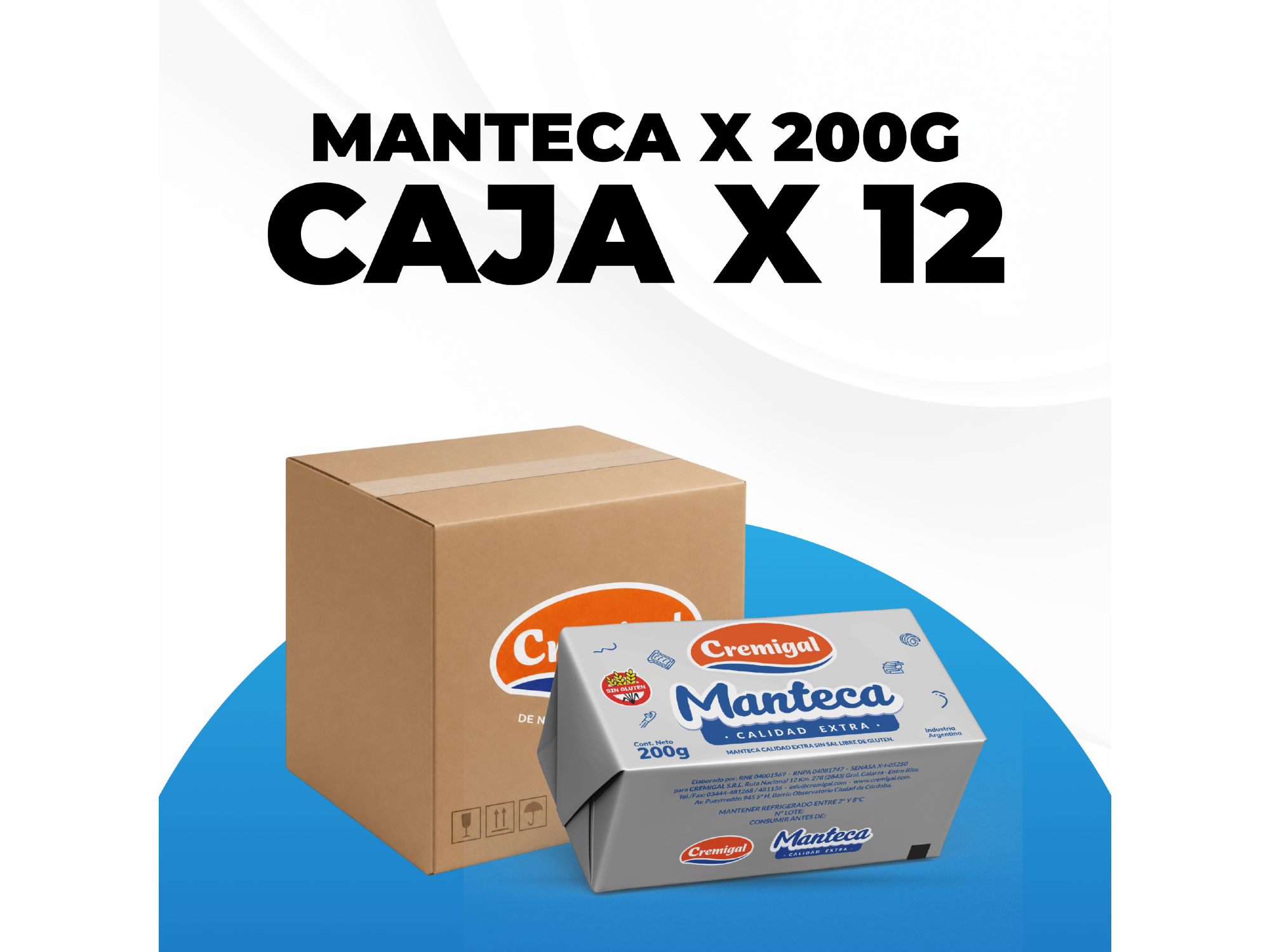 MANTECA X 200G