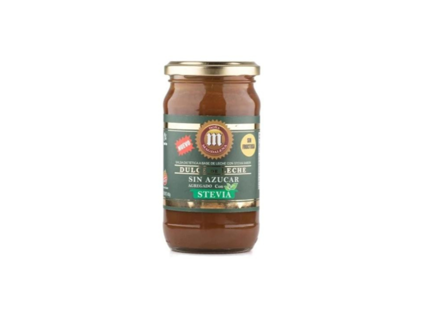 Dulce de leche magdalena con stevia