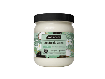Aceite de coco neutro 200cc