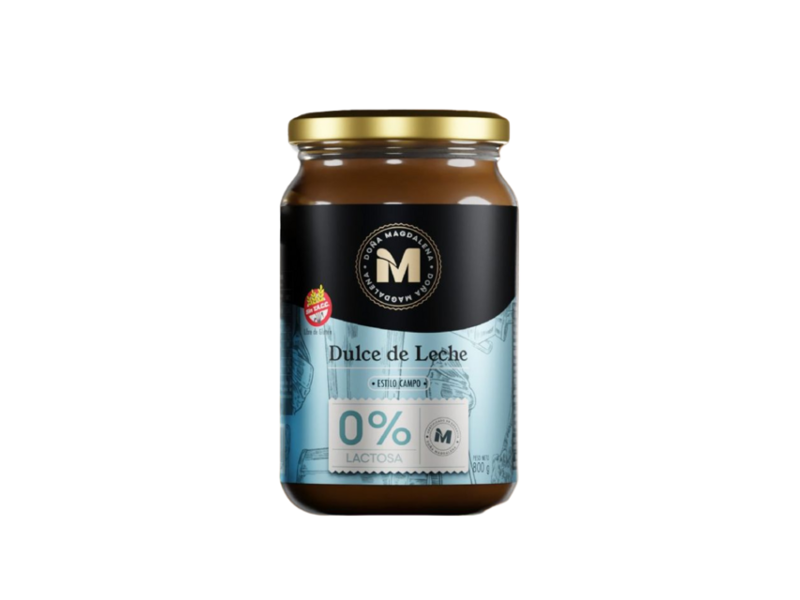 Dulce de leche 0% lactosa