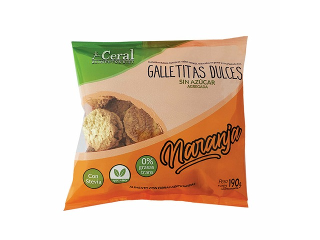 ceral naranja sin azucar