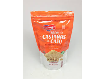 harina de castaña caju