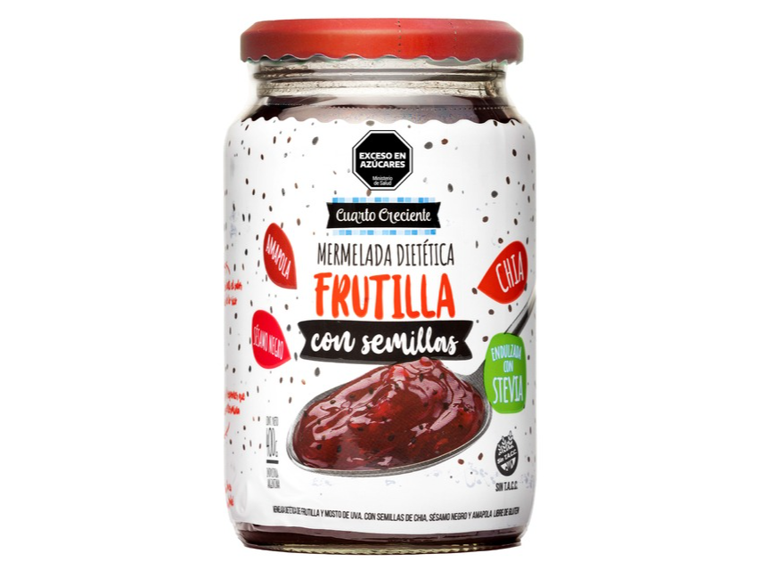 Trini estevia frutilla con chia