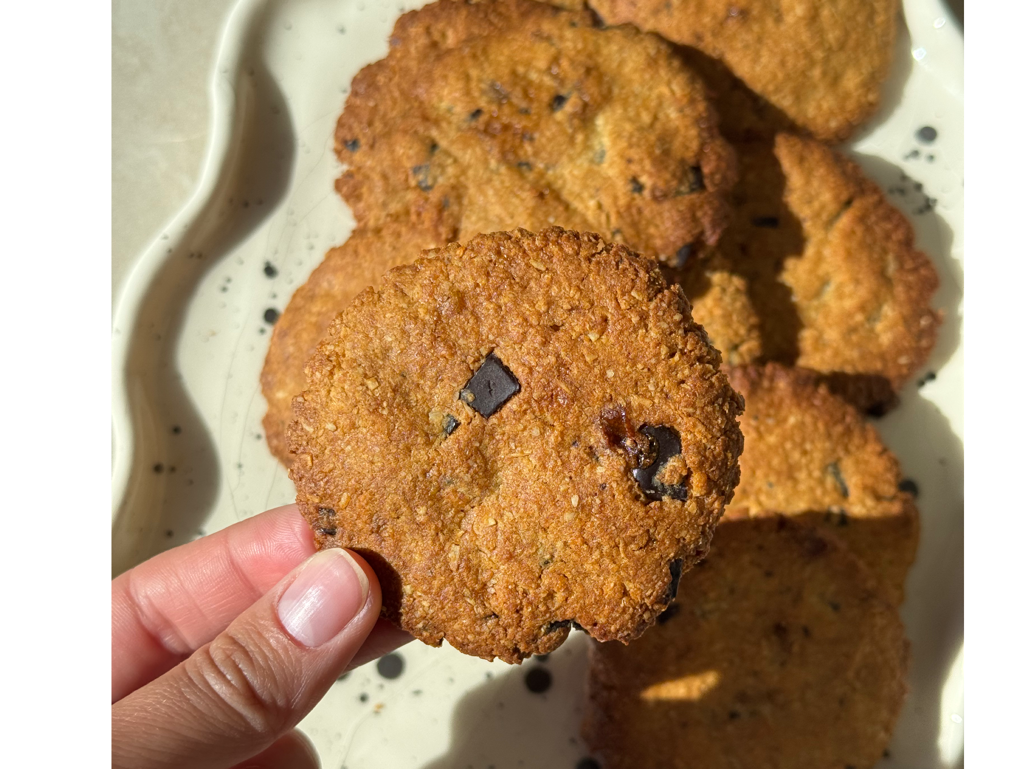 COOKIES DE AVENA Y CHIPS