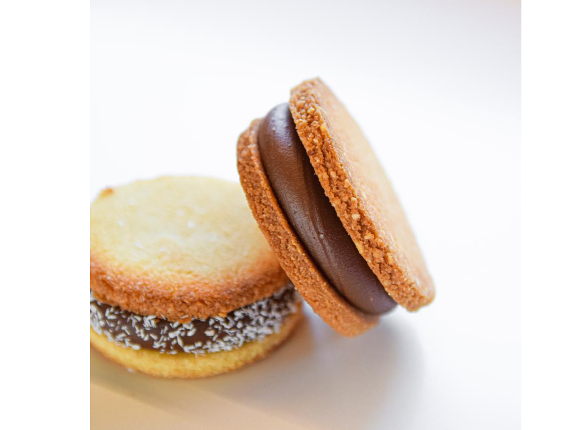ALFAJORES DE ALMENDRAS KETO