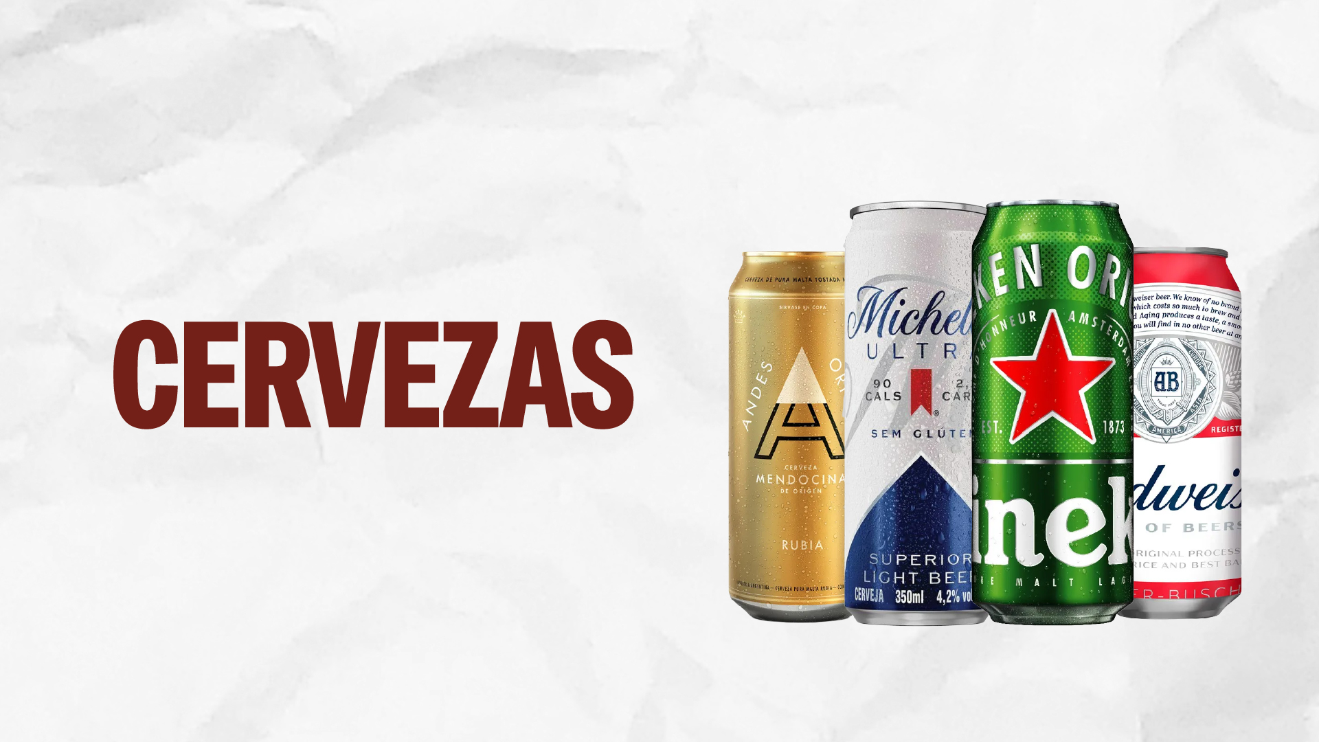 Cervezas